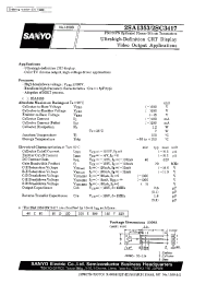 Datasheet 2SA1353 manufacturer Sanyo